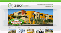 Desktop Screenshot of 360propertymgt.com
